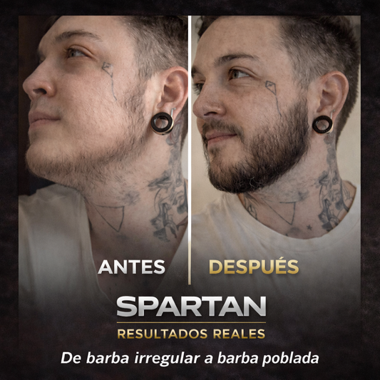 KIT DE CRECIMIENTO DE BARBA SPARTAN