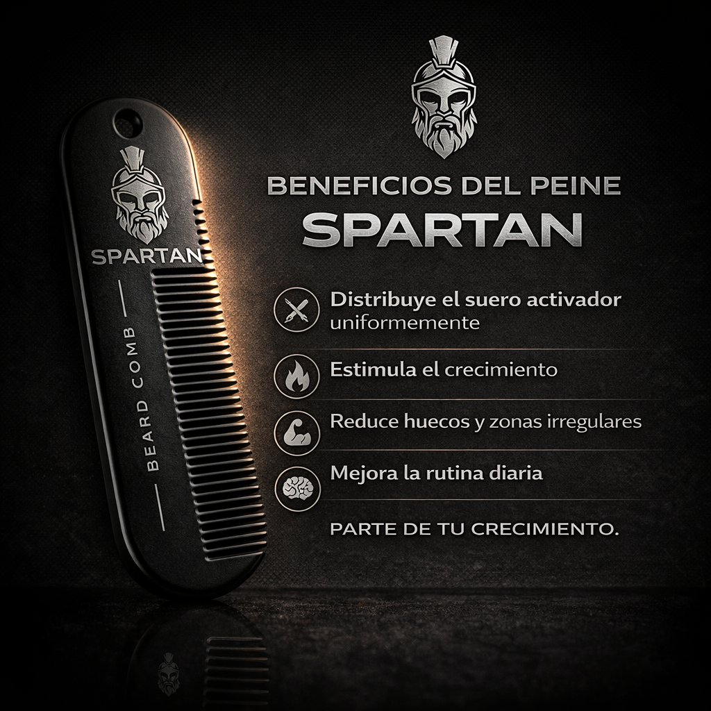 KIT DE CRECIMIENTO DE BARBA SPARTAN