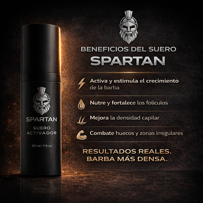 KIT DE CRECIMIENTO DE BARBA SPARTAN