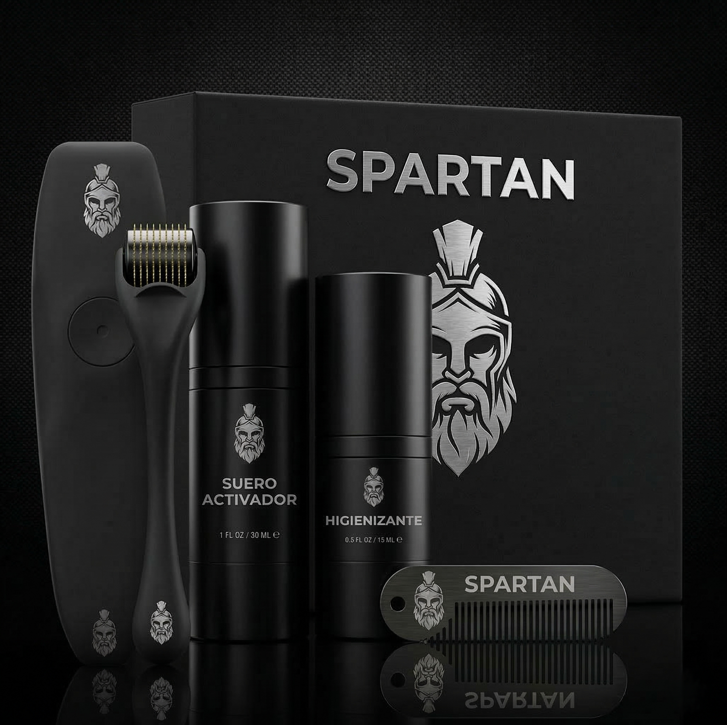 KIT DE CRECIMIENTO DE BARBA SPARTAN