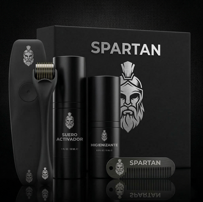 KIT DE CRECIMIENTO DE BARBA SPARTAN